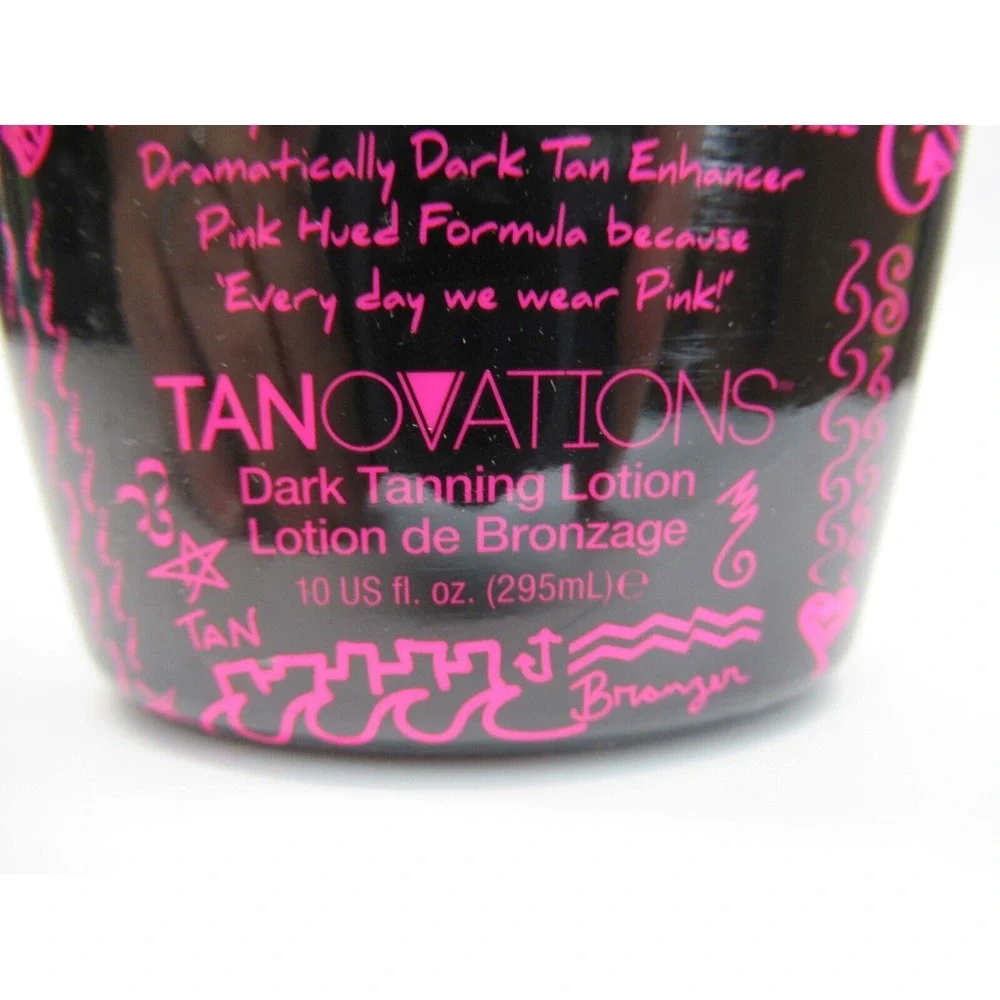 Tanovations You Cant Swim With Us Pink Hued Formula Dark Tanning Lotion 10 oz